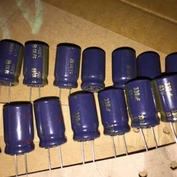 5PCS 330UF 63V Fever Capacitor 63V 330UF 12.5X20 FC Gold Word Audio