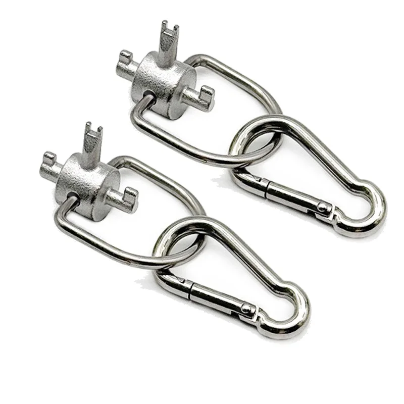 3 In 1 HVAC Locking Cap Key Removal Tool For R410A R22 AC Systems Silver Finish Compact Design For Technicians