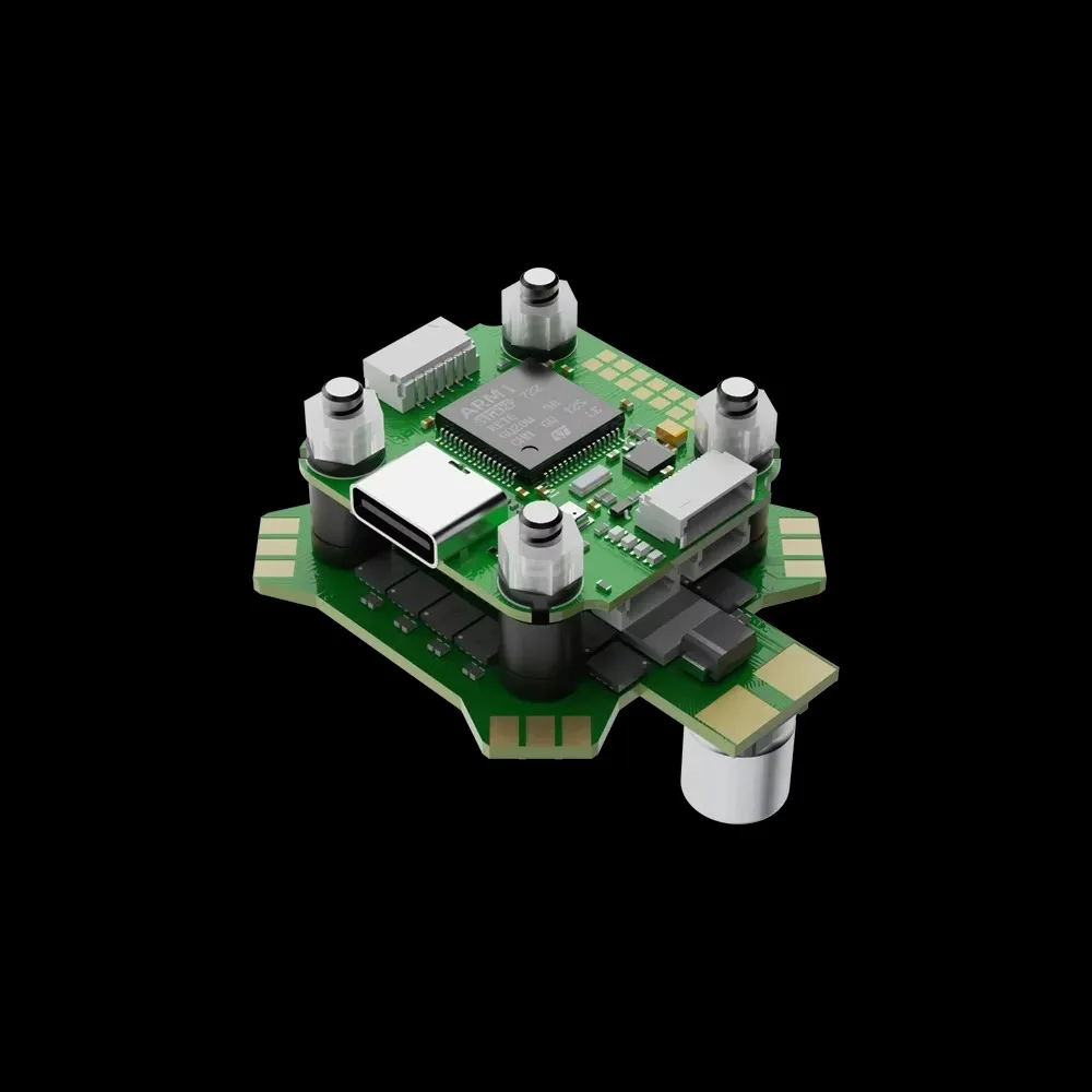 TOPesIFlight Star Fox BLITZ Mini F7 55A 32-bit Power Modula M4 Hole 4 In1 Electrical Adjuster Traversing Air-craft Flight Contro