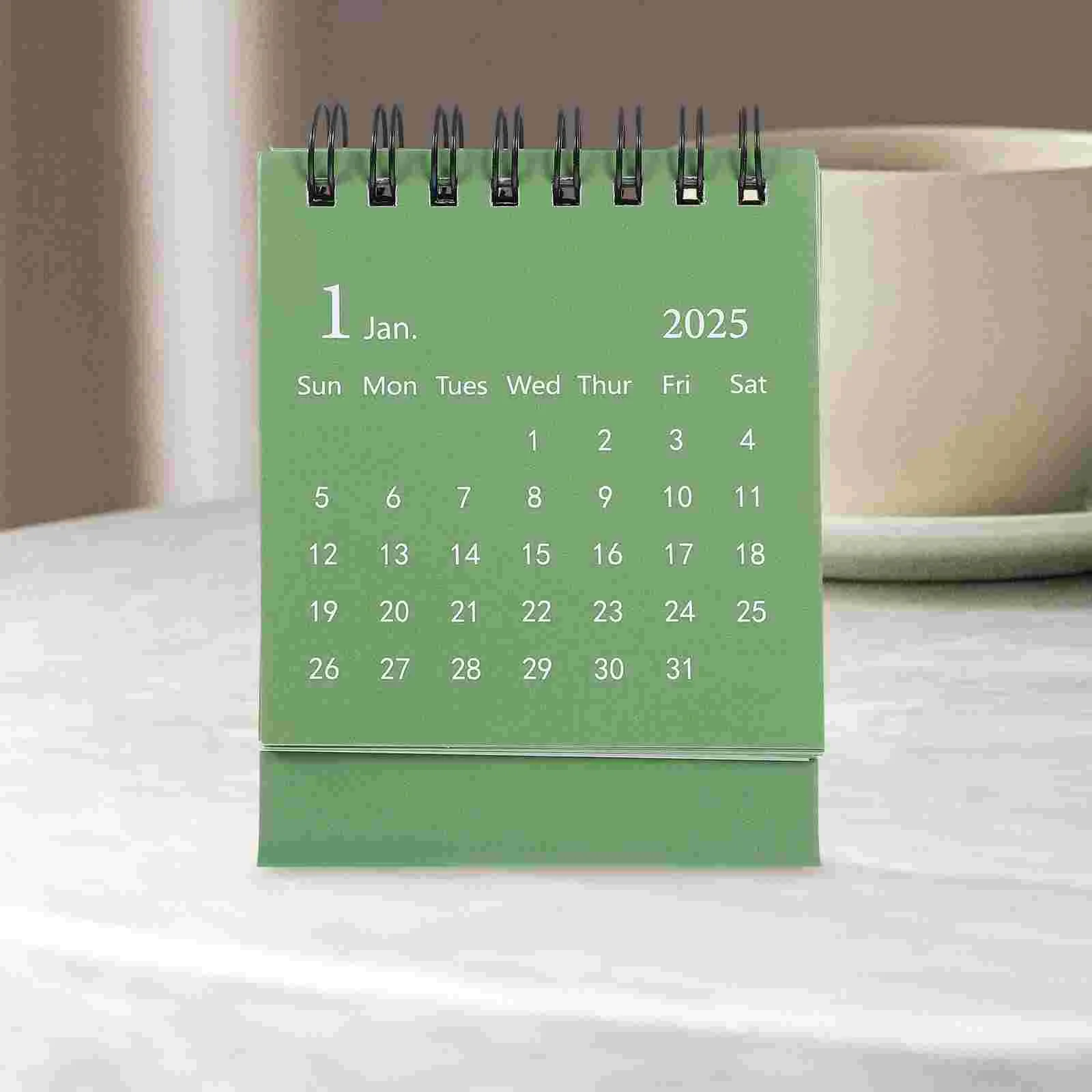 Decorations Bracket 2025 Desk Calendar Office Mini Chinese Flip Paper 2024 Table Daily for