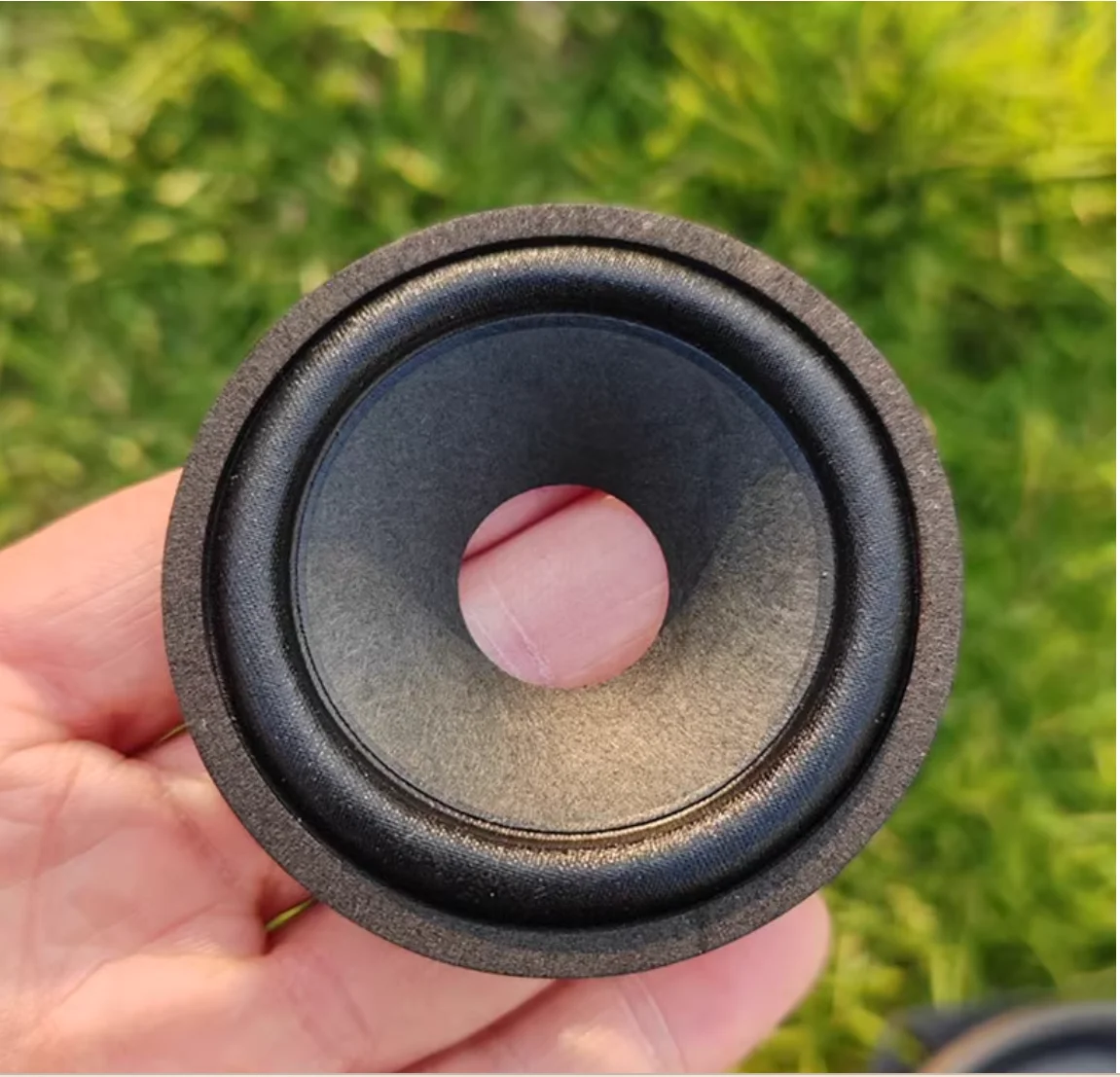 GHXAMP 2 بوصة 60 مللي متر المتكلم ورقة حوض 17 الأساسية مخروط طبل ورقة القماش حافة إصلاح الملحقات 2 قطعة