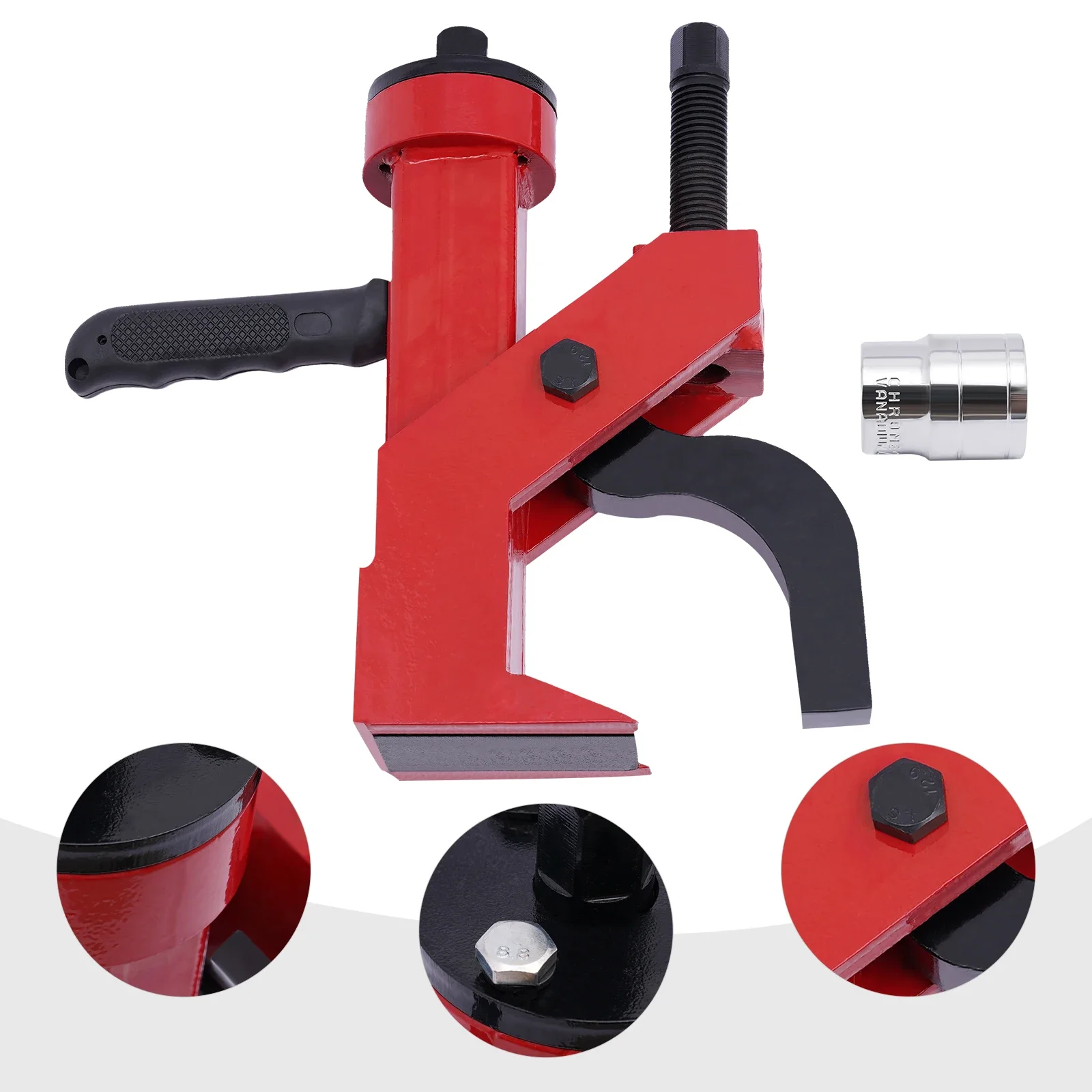

Hydraulic Bead Breaker for Tractor & Truck Tires – 5-In Manual Tire Changer Tool with Universal Compatibility - Tire Repair Kit