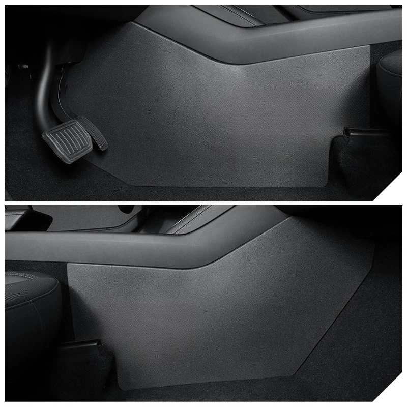 Für Tesla Model YL/Model Y Juniper 2026 Mittelkonsole Seitliche Anti-Kick-Pads TPE Hintere Luftauslass-Abdeckung Schmutzabweisende Schutzmatten – Detail 3