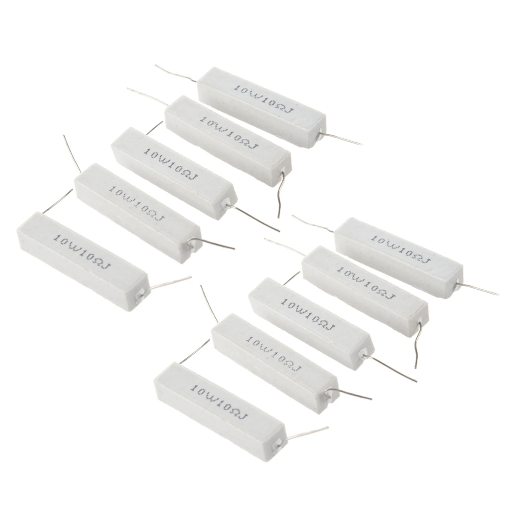 AB42-10W 10 Ohm 5% Winding Cement Power Resistor X 10