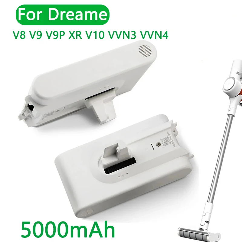 

25.2V 4000mAh For Xiaomi Mijia Vacuum Cleaner V8 V9 V9B V9P V10 VVN3 VVN4 Dreame Vacuum Cleaner Lithium Battery