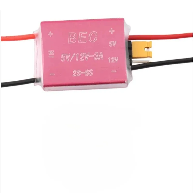 5V/12V 3A UBEC 2-6S Lipo 入力 5V/12V BEC 降圧出力レシーバー電源モジュール RC FPV クアッドコプター用