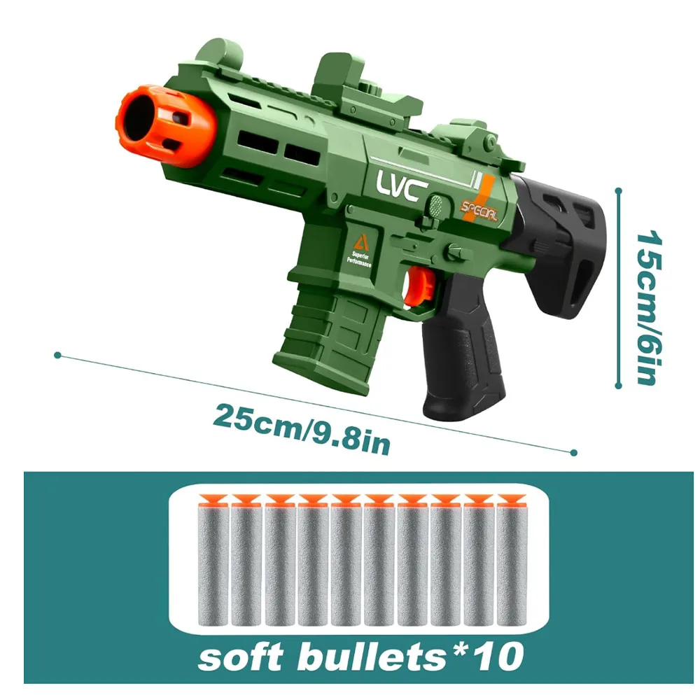 لينة رصاصة مسدس لعبة مسدس اللعب نظرة واقعية البنادق اليد الحقيقية نبال وهمية الدعامة لعبة اطلاق النار في الهواء الطلق سن 5 +