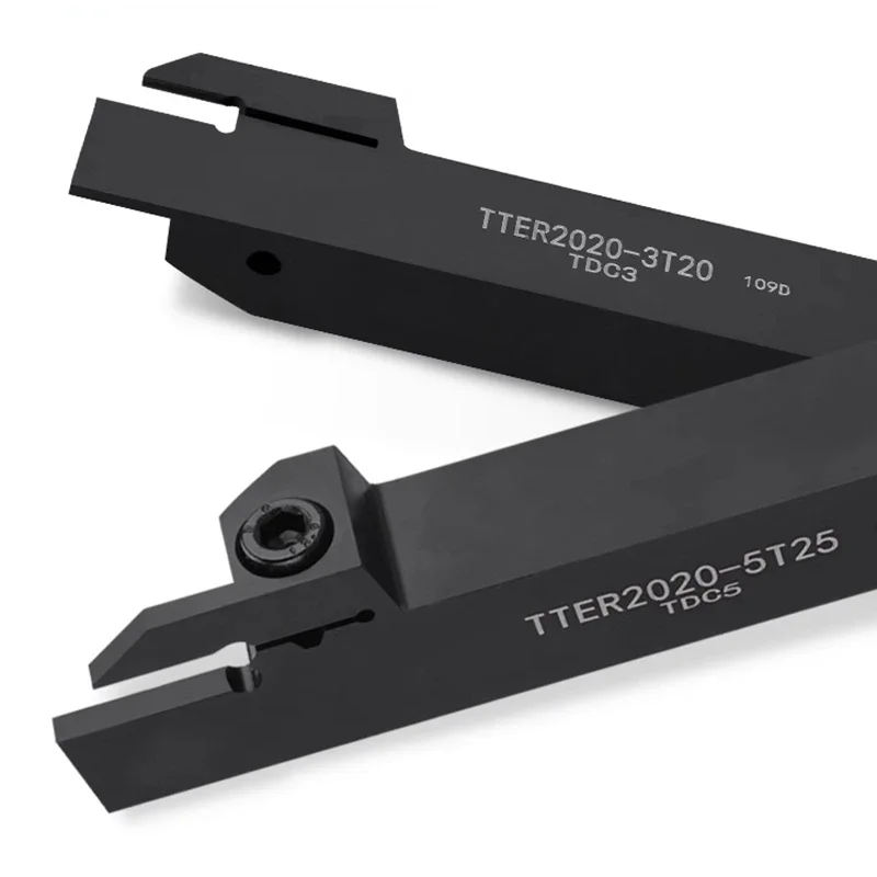 CNC TTER2020-3T20 TTER2020-2T17 TTER1212-2T17 Grooving Lathe Machining Cutting Tool hold for TDC2/3 Metal Parting Cutter holder