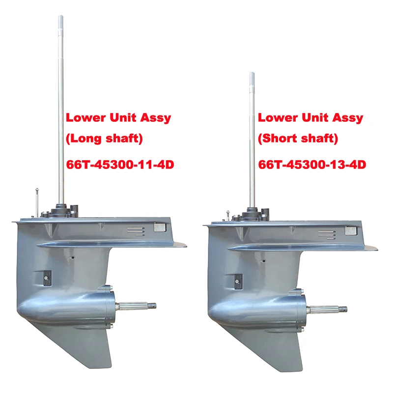 66T-45300-11-4D Lower Unit Assy for yamaha outboards 2 storke 40HP 66T-45300 66T-45300-13-4D boat motor