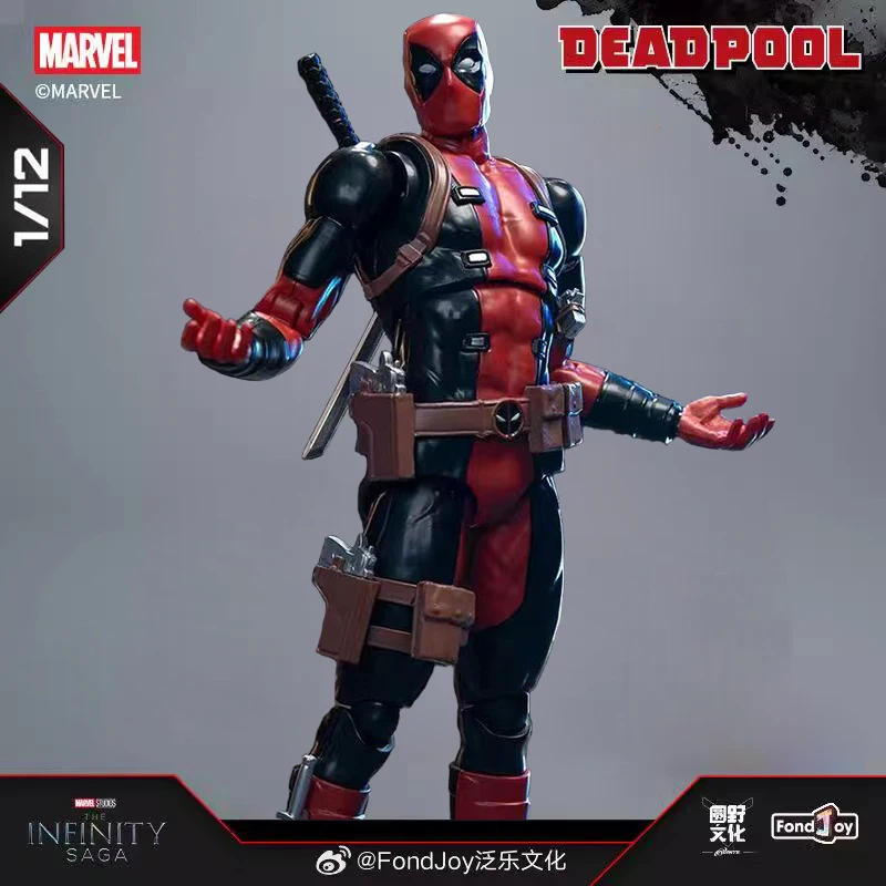 Fondjoy 15 سنتيمتر Deadpool المفاصل المنقولة 1/12 تجميعها لعبة نموذج مارفل مكافحة أبطال أنيمي الشكل لعبة أطفال هدية الجدول حلية