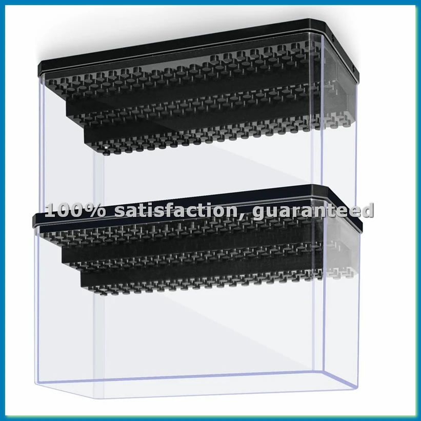 

Коробка для демонстрации мини-фигурок, штабелируемая пылезащитная коробка для хранения конструкторов и фигурок-FABY