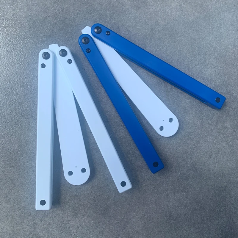 XDYY-Couteau papillon de poche pliant en plastique, Entraîneur Balisong, Clone, Squiddy Practice, Unshcross, EDC