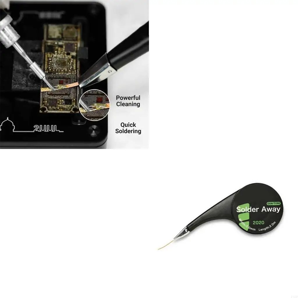 

P82E LIN TIN LINE Снимите Desoldering для легкого удаления.