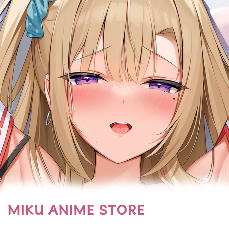 Anime Pillow case Cover Double-Sided Print Vtuber Hololive Tenma Mamiko Dakimakura Life-size Body Pillow