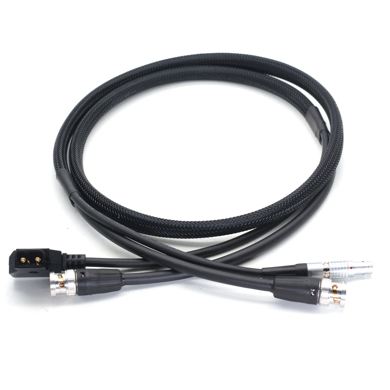 Hot Sale D-Tap to 0B 2pin Power cable for Teradek Bolt Pro 1000/3000ft and SDI camera monitor SDI line BNC plug to BNC plug