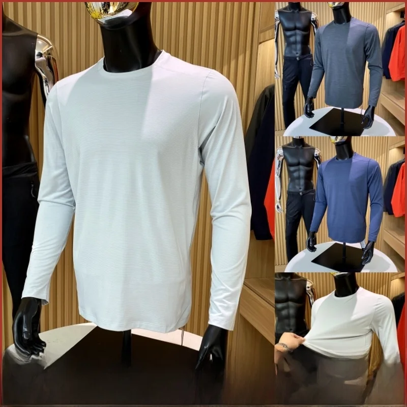 

Outdoor Fly Bird Autumn Lightweight Qui Dry Breathable Elastic Sports Long Sve T-irt Stand Fit Youth Faion Daily ...