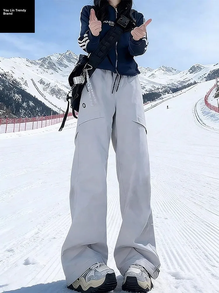 

Унисекс брюки в американском стиле: мягкие, ветрозащитные, на флисовой подкладке, для активного отдыха, походов и работы, водонепроницаемые, дышащие