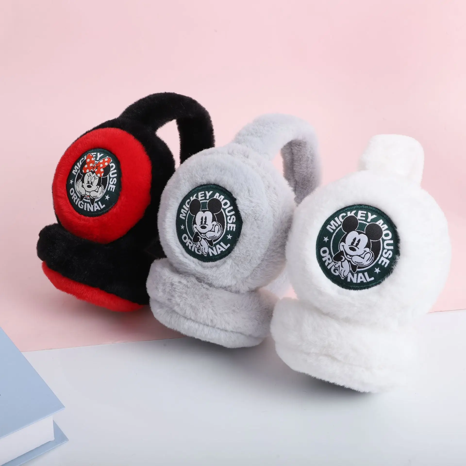 جديد صغير الشتاء الدفء غطاء للأذن بطانة للأذن مكافحة البرد ومكافحة التجميد سميكة الكرتون الأذن تدفئة الأذن أكياس