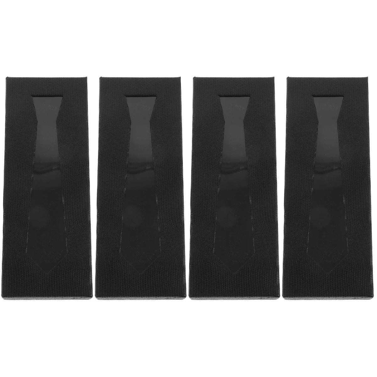 Set of 4 Tie Packaging Box Ties for Men Socks Gift Boxes Case Organizer Travel Man