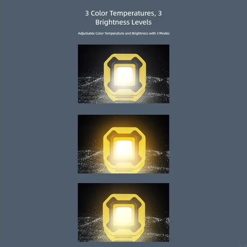 Versatile Base light Including Hook For Emergency Outdoor Lighting