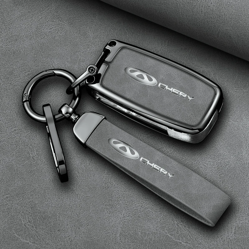 Funda de aleación para llave de coche Chery Fora, Elara, A5, A1, Ego, Tengo, A3, Cielo, T11, M11, A13, E5, Tiggo, E5, Fulwin, Cowin, EASTER 3, 5, Chance