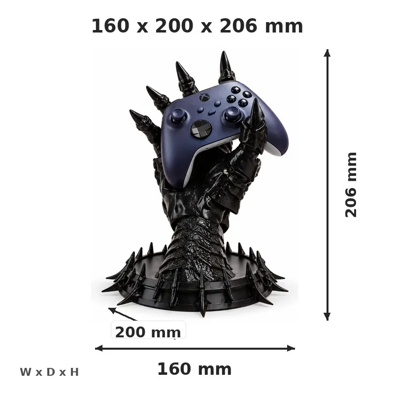 Plastic Dragon Claw Game Controller Holder Gamepad Stand Desktop Ornament Gaming Accessories Unique Gamer Gift