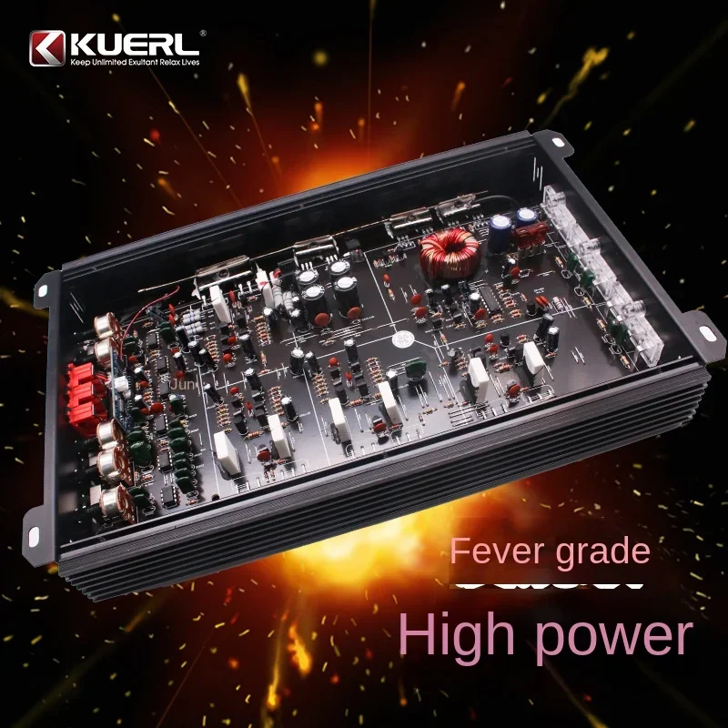 Modification of Car Audio with Bluetooth Connection Four-channel Four-way Car Power Amplifier Automobiles Car Audio Accessories