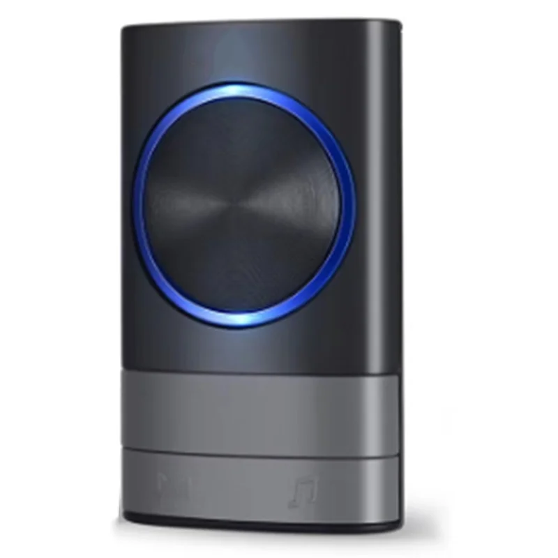 BNVN-Беспроводной дверной звонок Беспроводной цифровой музыкальный дверной звонок Домашний датчик Пейджер с дистанционным управлением Американская вилка