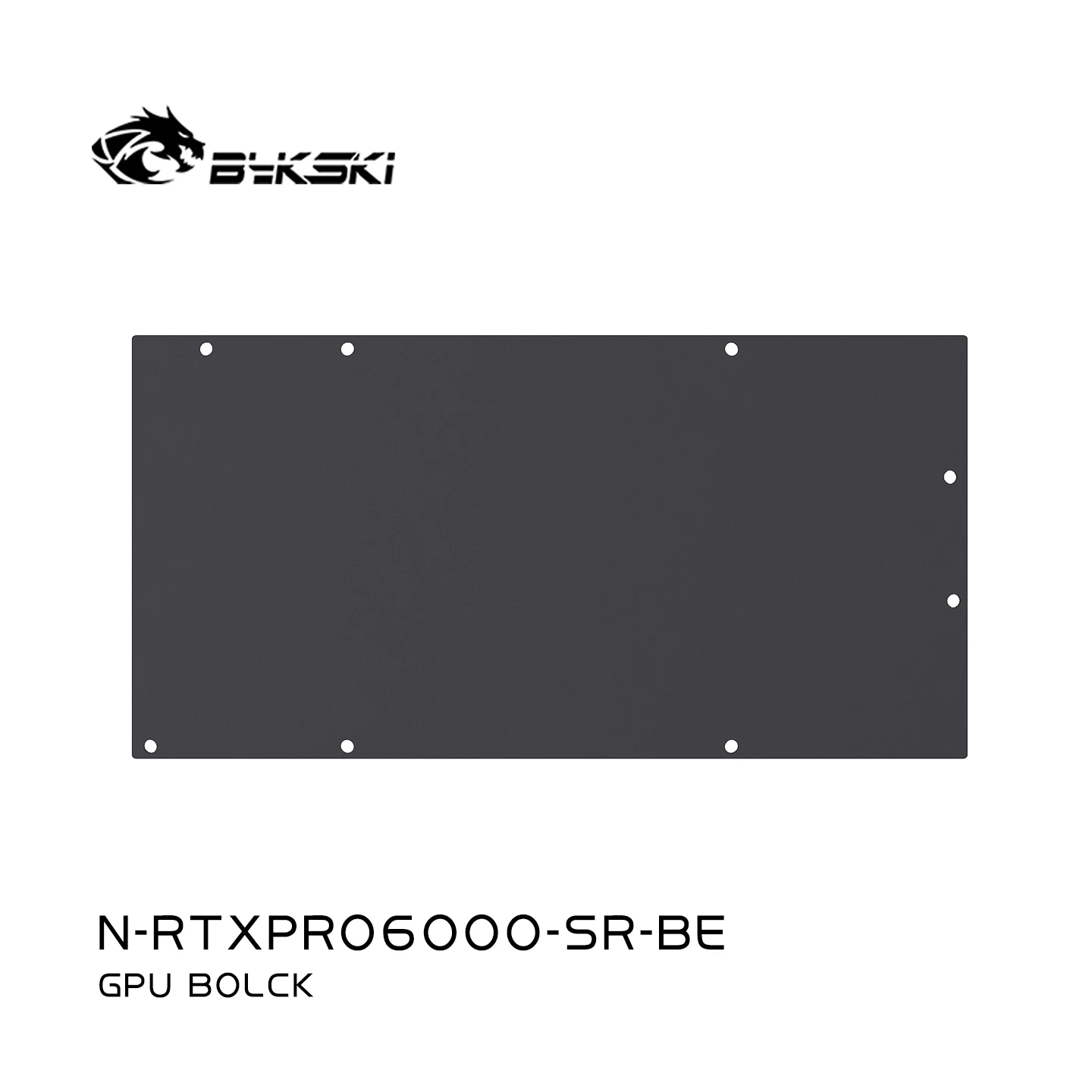 Bykski N-RTXPRO6000-SR GPU 워터 블록 NVIDIA RTX Pro 6000 블랙웰 서버 버전 비디오 카드용 / 올메탈 쿨러 라디에이터