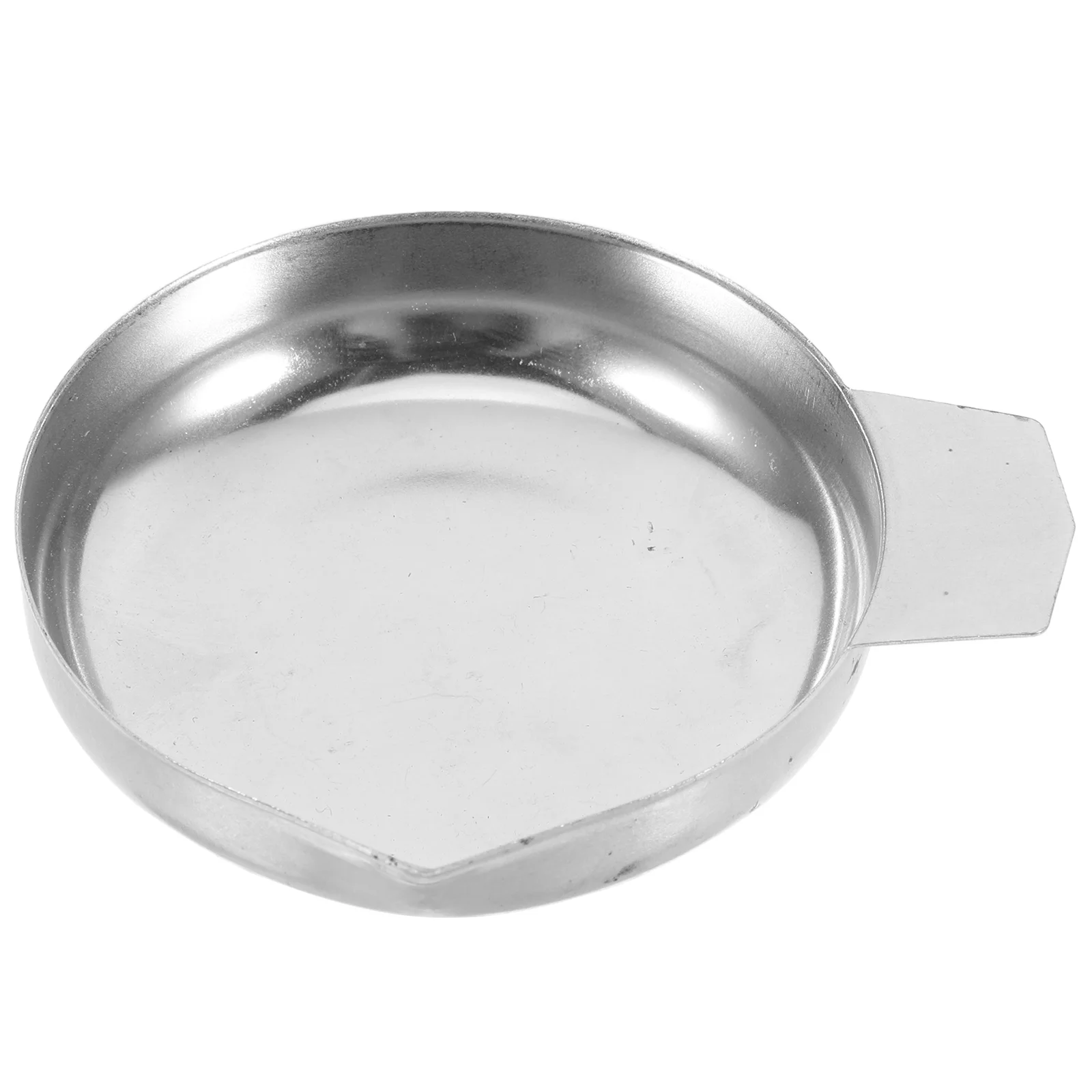 Stainless Steel Diamond Scale Pan Electronic Mini Plate Digital Bowl Beaded Tray Weighing Trays Silver