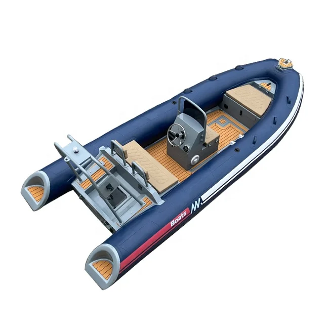 جودة عالية 16ft Orca PVC/Hypalon/Orca Rigid الألومنيوم RIB 480 قوارب التجديف القابلة للنفخ للبيع #3