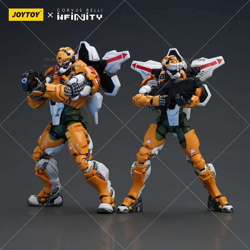 JOYTOY&INFINITY 1/18 Scale Yu Jing Special Action Team Tiger/Black Ops Tiger Soldier 17cm 10.5cm Female Male  Action Figure