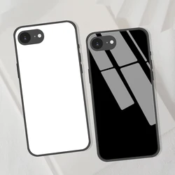 For iPhone 16e Case Cover Tempered Glass Cases for iPhone 17e 16e SE 2025 SE4 Hard Back Bumper for iPhone16e 17e Cover SE4