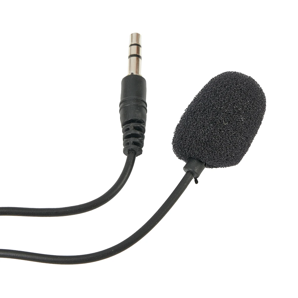 Sound Mic Adapter Microphone Auxiliary Cable Adapter Truck Grey Improving Kits Plastic Protecting Vehicles Auto
