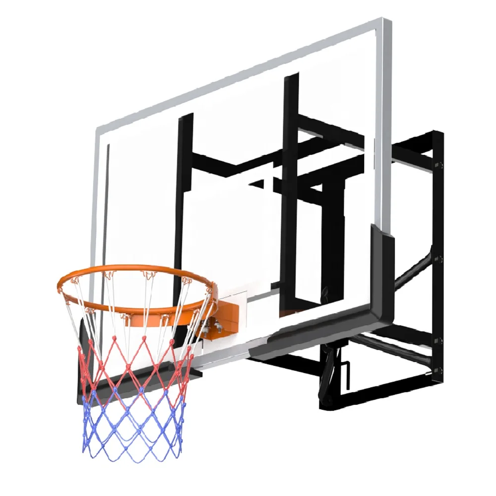 Basketball Hoop with Basketball BackBoard Wall Mounted Basketball Stand for Sale