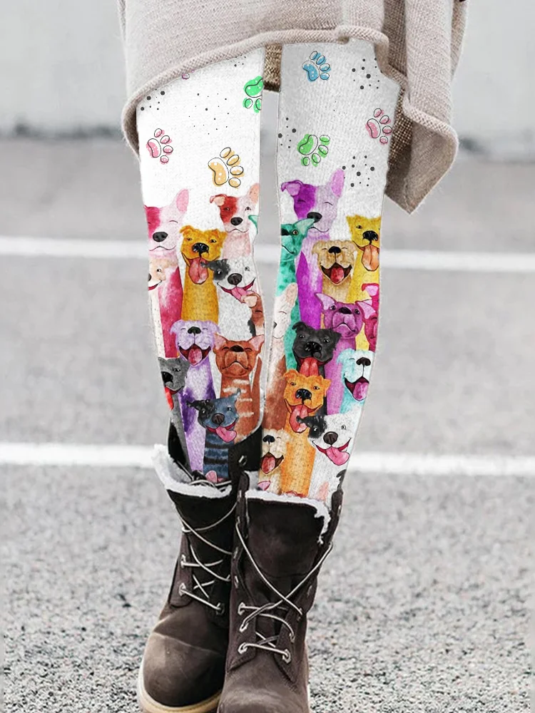 

Autumn Winter Cartoon Printed funny leggings Women Fashion Leggings Stretchy Slim Tights Sexy Pants Trendy Cool Workout Trousers