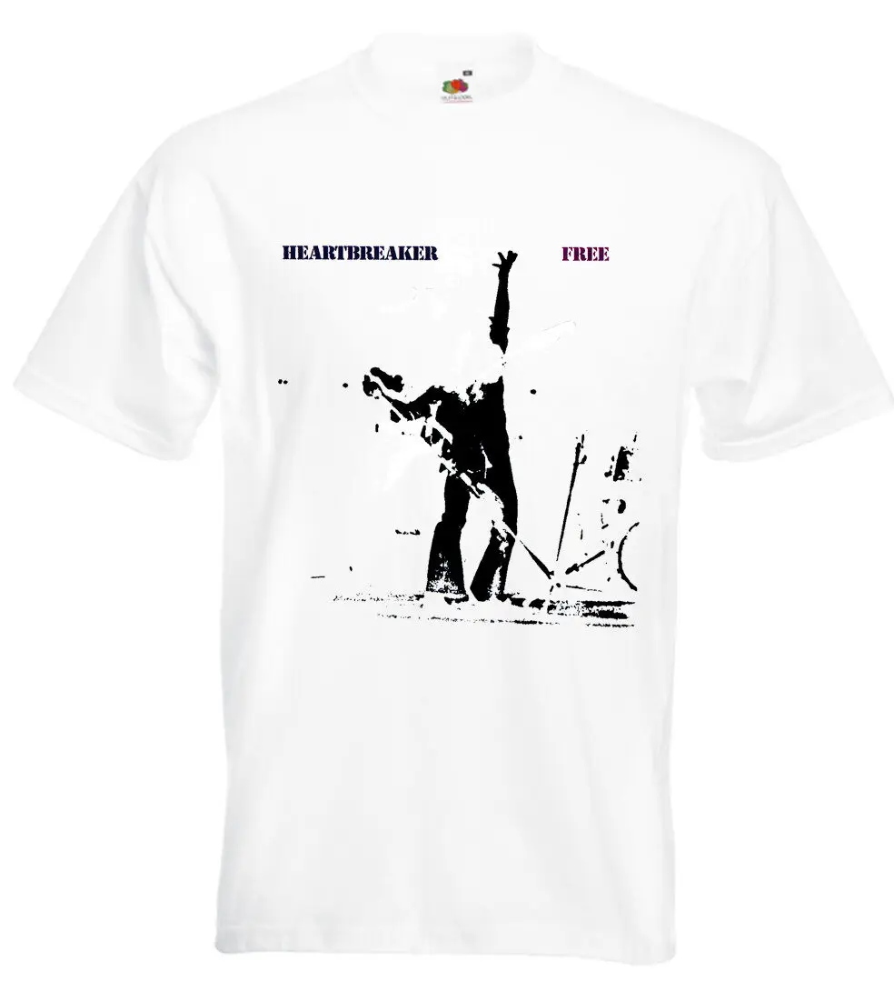 Free Heartbreaker T Shirt Paul Rodgers Paul Kossoff Simon Kirke Andy Fraser