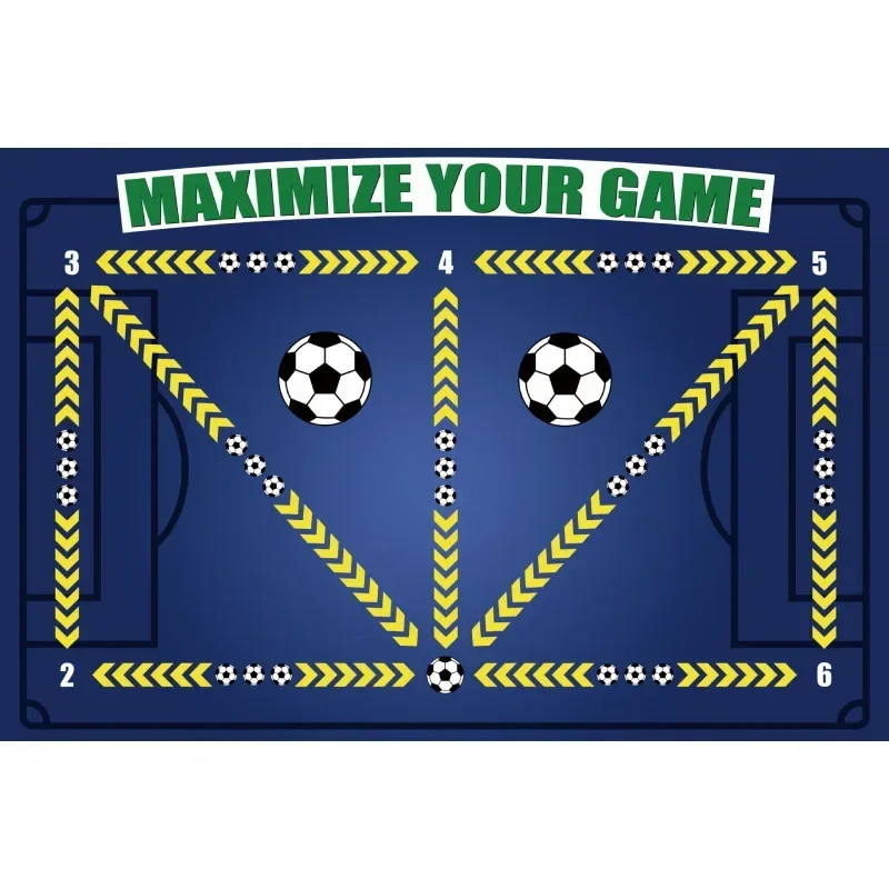 2025 Football Training Mat Soccer Carpet Child Training Pack Indoor Foldable Kids Adults Dribble Non Slip Kids Adults Rug Soccer