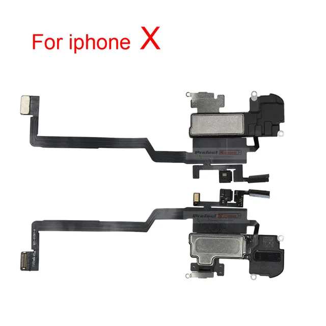 Earpiece Compatible for iPhone X XS Max XR 11 Pro Max 12 Pro Max mini Ear Speaker Replacement Includes Proximity Sensor