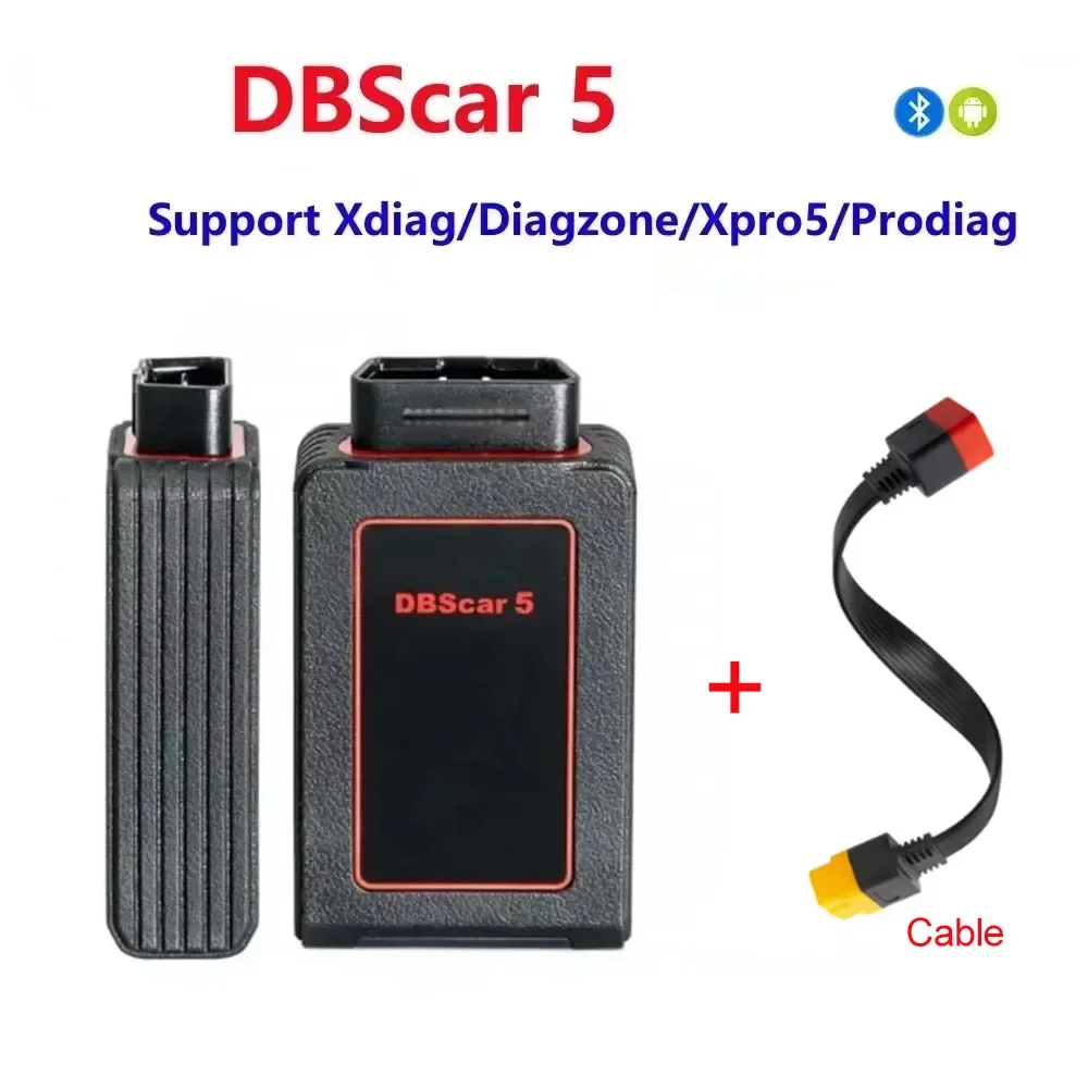 Launch X431 DBSCAR 5 Dbscar5 X431OBD2 Scannner Supports Diagzone Xdiag XPRO5 Prodiag All System Car Diagnostic Scanner  Original