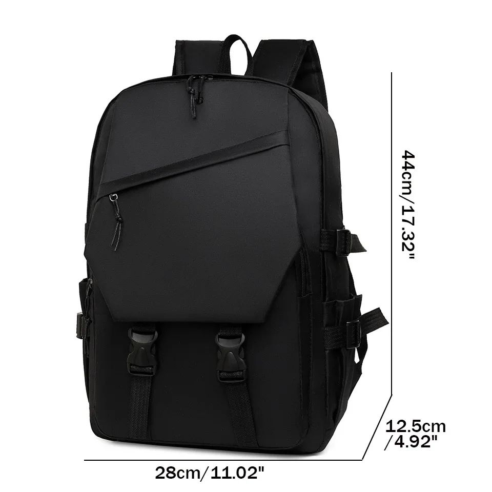 Business MEN\'S Large Capacity Computer Backpack Student Backpack Simple and Casual Campus Backpack