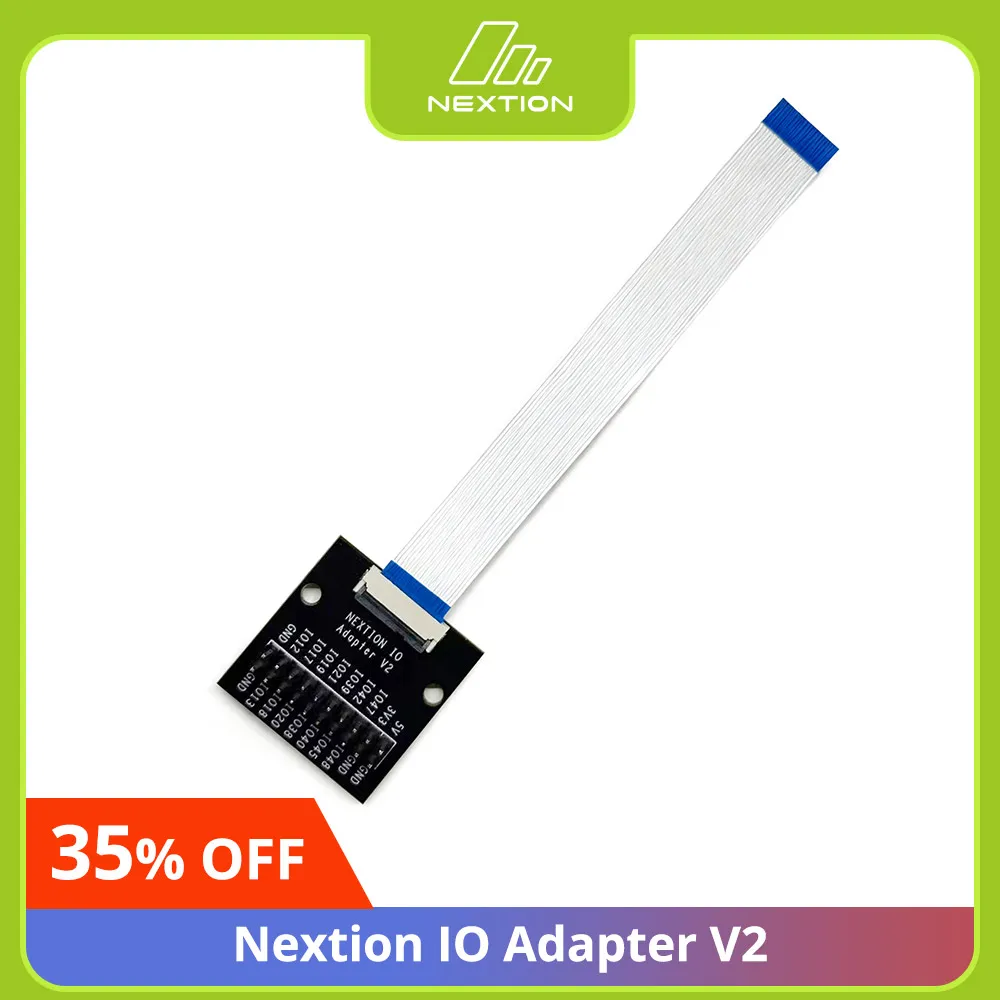 NEXTION IO Adapter V2, Designed for Open Nextion Genius Series GPIO Interface Facilitating Connections
