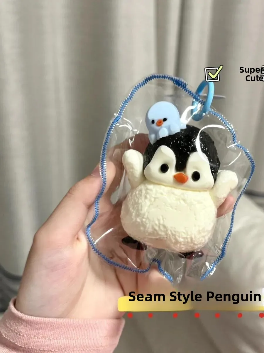 

Handmade Food ade Silicone Penguin Toy Slow Rebound Str Relief Toy Cute And Attractive Squeezable Toy for All Ages