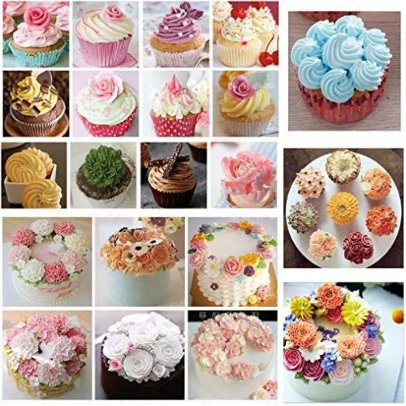 Piping Pastry Bag Pack of 100 Plastic Disposable Cream Pastry Bag Cake Icing Sugarcraft Cupcake Piping Decorating Tools