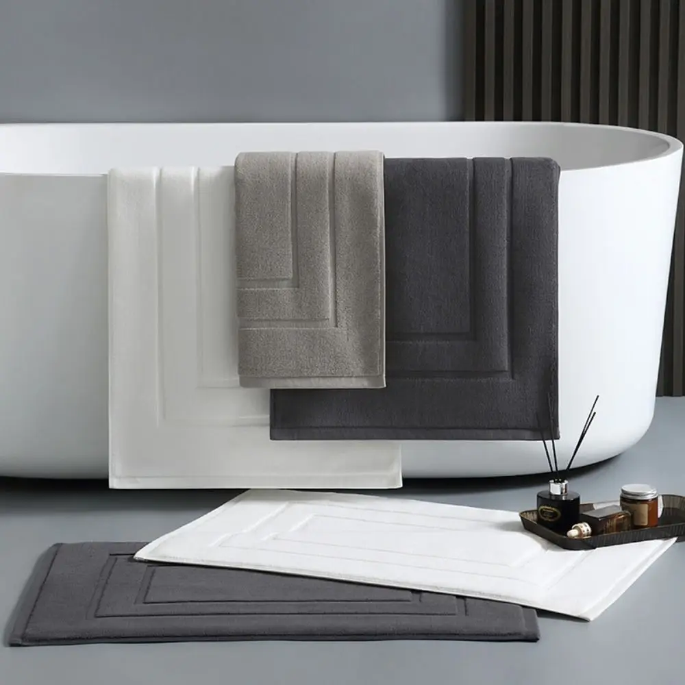 New 50*80cm Door Rug Water Absorbent Absorbent Mat Towel anti-slip Thickened Entrance Floor Mat Bathroom