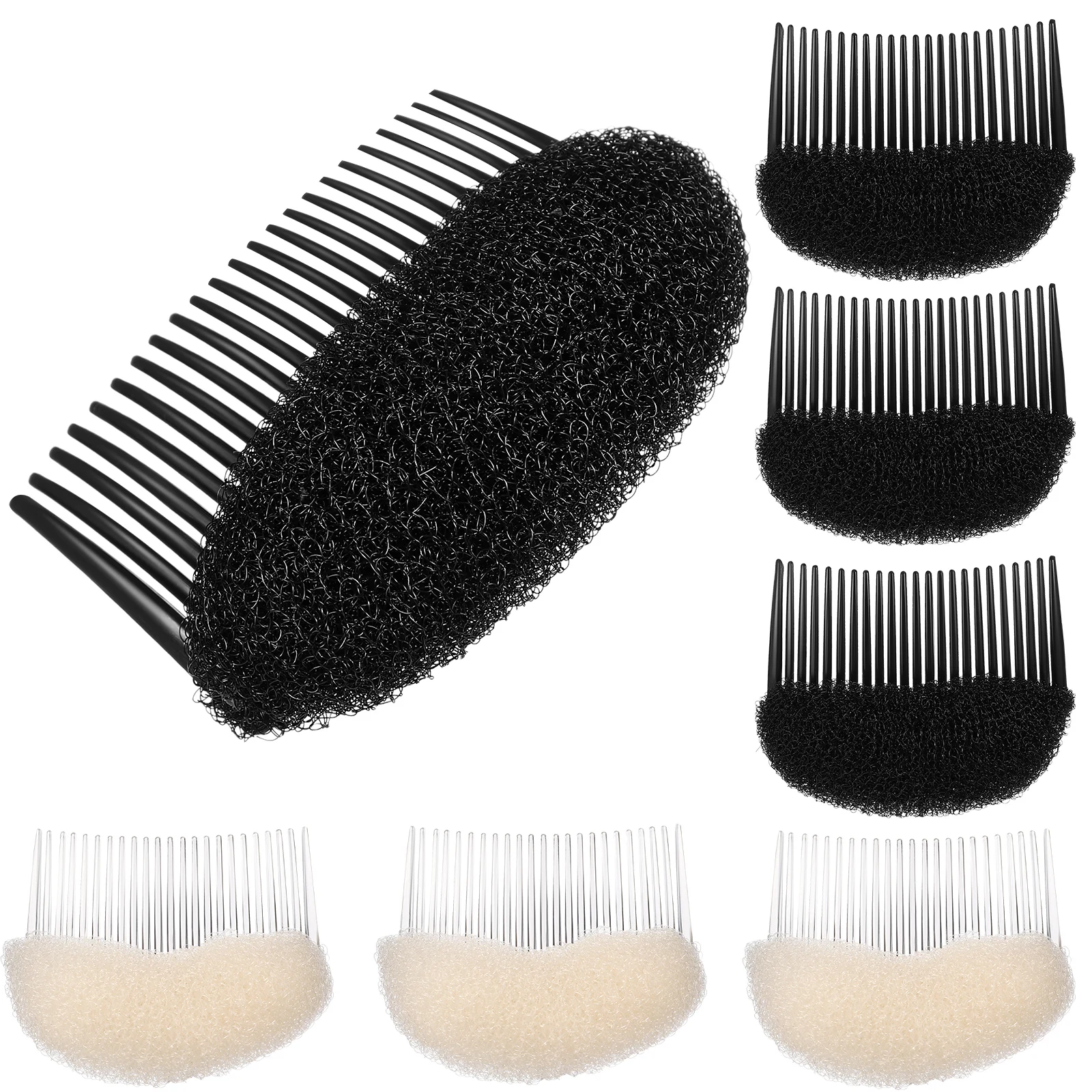 

6 Pcs Headgear Hair Styling Tools Miss Clips Shaper Sponge Style Accessories for Women