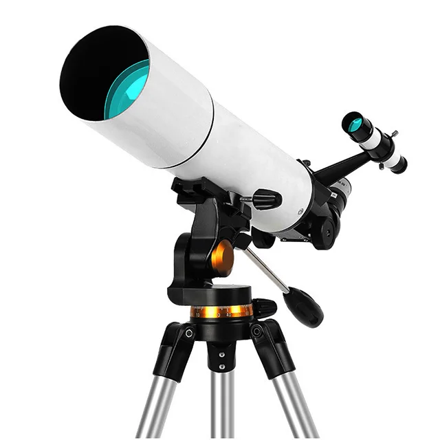 New Design Refractor 80500 Professional Universal Mobile Phone Astronomical Telescope Telescopio To View Moon