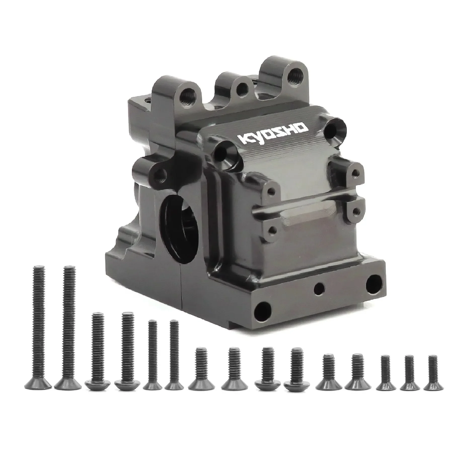 Metalowa skrzynia biegów obudowa skrzyni biegów IF408 dla Kyosho INFERNO MP9 MP10 MP10E 1/8 części do modernizacji samochodu RC akcesoria