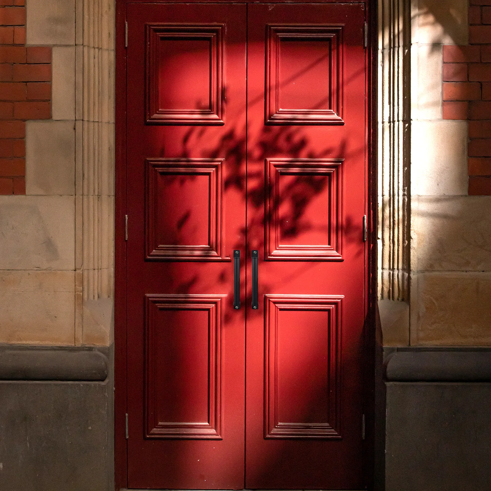 

1pc Iron Door Durable Garage Barn Warehouse Granary Pull Handle For Cabinet Garage Door Handle Cupboard Hardware Fitting