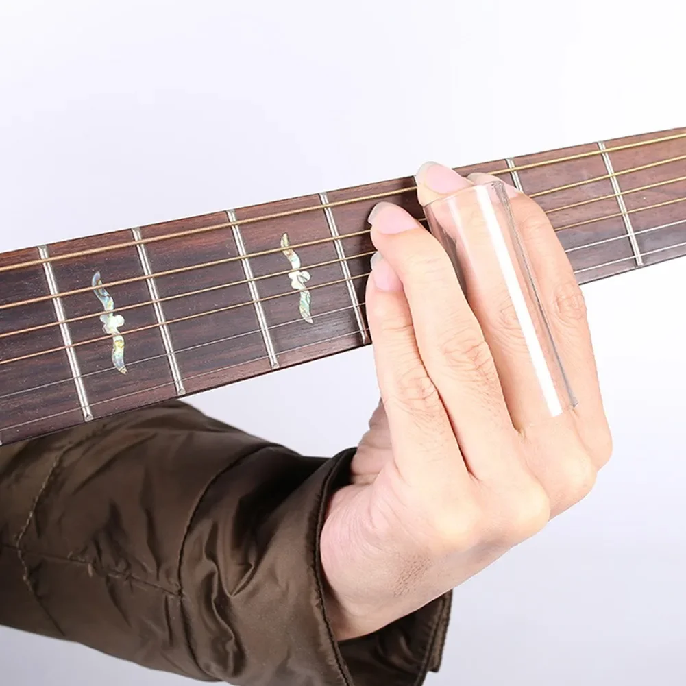 アコースティックエレキギター、アクセサリー、クリアで明るい、4トーンのボトルネックスライド